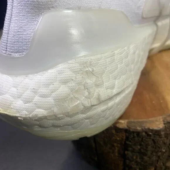 Adidas Ultra Boost 21 Women’s “ Triple White “ Shoe Size- 7.5 - Picture 11 of 12